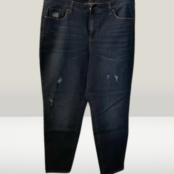 Style & Co. Curvy Skinny Denim Jeans Size 16S. Like New - Picture 1 of 16
